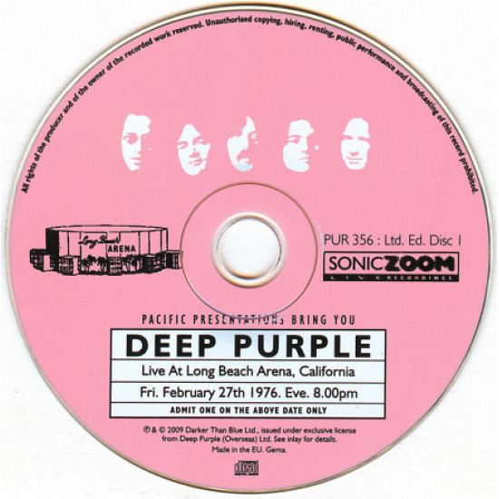 Deep Purple of 1996 - Live At Long Beach 76