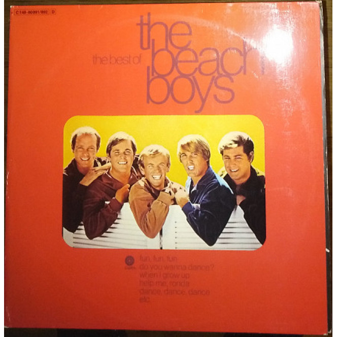 The Beach Boys ‎– The best Of The Beach Boys (2lp)(1980)(made in Germany)