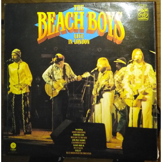 The Beach Boys ‎– Live In London (1970)(made in UK)