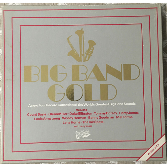 Various ‎– 1980 Big Band Gold (4хLP Box Set) [UK Effects ‎– EGS/4/5005]