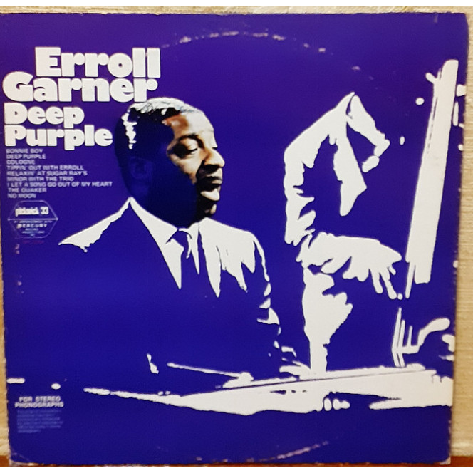 Пластинка Erroll Garner ‎– Deep Purple.