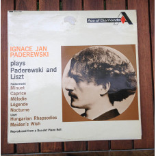 I will sell Ignace Jan Paderewski ‎ – Plays Paderewski And Liszt