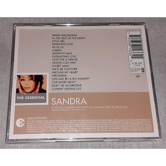 Фірменний Sandra - The Essential