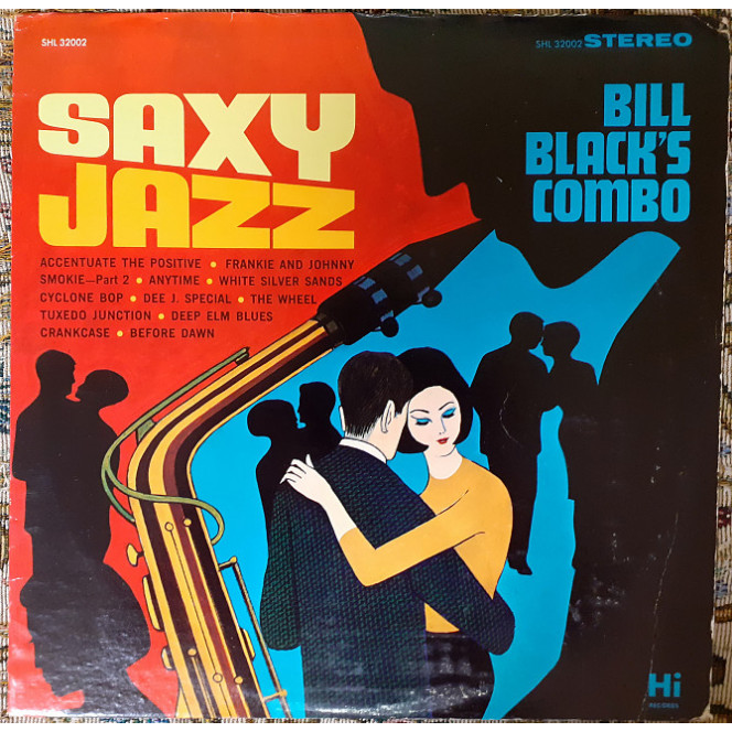 Vinyl record of LP Bill Black's Combo - Saxy Jazz