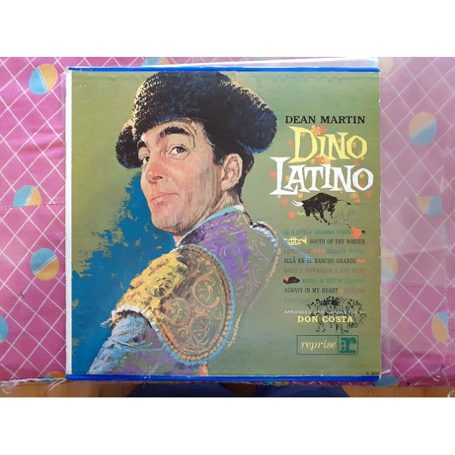 Vinyl record of LP Dean Martin - Dino Latino