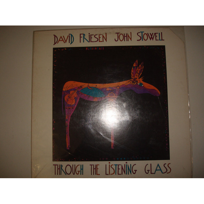 DAVID FRIESEN & JOHN STOWELL-Through the listening glass 1978 USA Contemporary Jazz, Free Improvisa