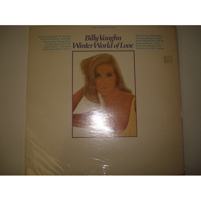 BILLY VAUGHN--Winter world of love 1970 USA Jazz, Pop Easy Listening