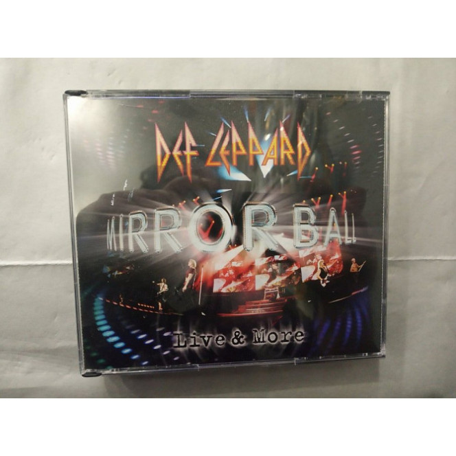 Def Leppard Mirror Ball - Live & More New 2CD+DVD Box Set Bludgeon Riffola USA 2011