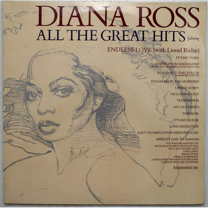 Diana Ross ‎ – All The Great Hits 2LP.