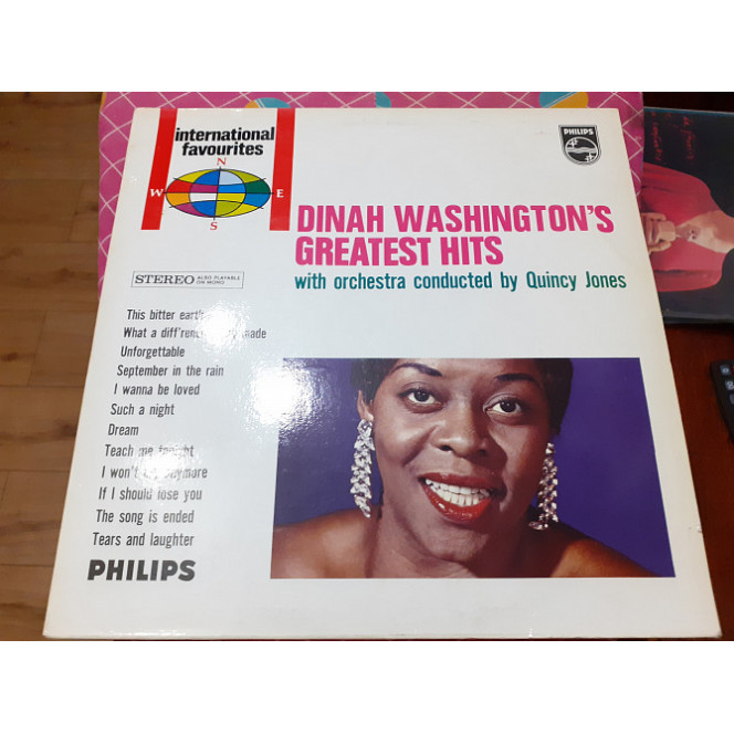 Виниловая пластинка LP Dinah Washington - Greatest Hits