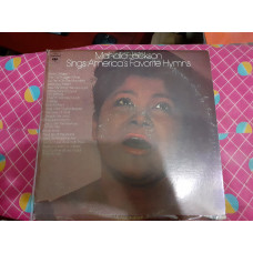 Double vinyl record of LP Mahalia Jackson - Sings Americas Favorite Hymns