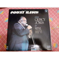 Double vinyl record of LP Count Basie plays Quincy Jones & Neal Hefti