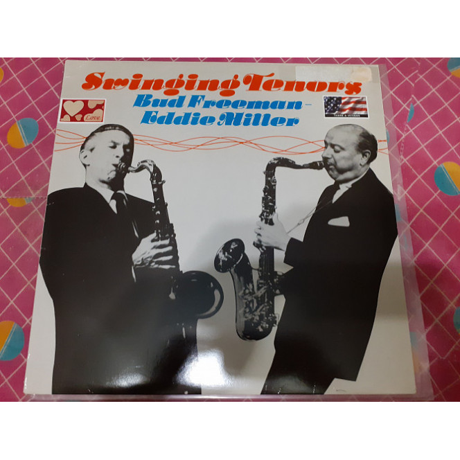 Vinyl record of LP Bud Freeman Eddie Miller - Swinging Tenors