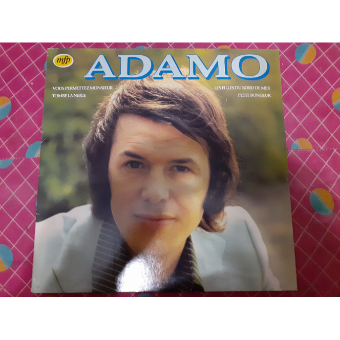 Vinyl record of LP Adamo