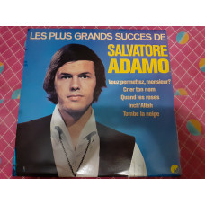 Double vinyl record of LP Adamo - Les Plus Grands Succes De Salvatore Adamo