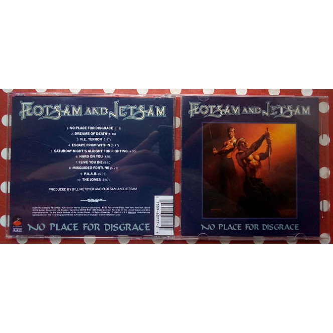 Flotsam & Jetsam - No Place For Disgrace 1988 (NEW)