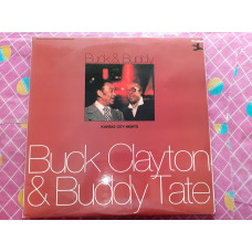 Double vinyl record of LP Buck Clayton & Buddy Tate - Kansas City Nights