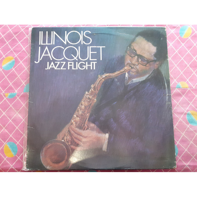 Vinyl record of LP Illinois Jacquet - Jazz Flight