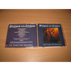 FLOTSAM & JETSAM - No Place For Disgrace (1988 Elektra, 1st press, NO BARCODE, USA