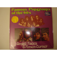 SMALL FACES & AMEN CORNER-Famous popgroups of the 60e-vol1 1973 2LP Holland