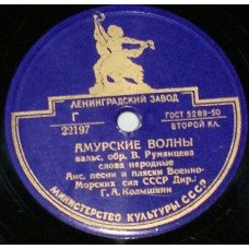 V. Vatseynik/solist And Orkestr – the Musical Moment / Appassionata 78RPM