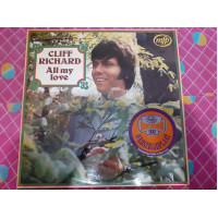 Vinyl record of LP Cliff Richard - All My Love