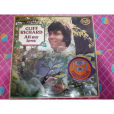 Vinyl record of LP Cliff Richard - All My Love