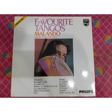 Vinyl record of LP Malando And His Tango Orchestra – Favourite Tangos