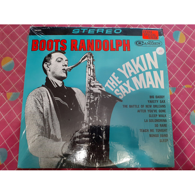 Vinyl record of LP Boots Randolph - The Yakin Sax Man