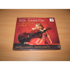 SOL GABETTA ‎– Il Progetto Vivaldi 3 (2013 Sony Music, EU) SEALED