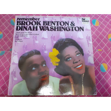 Vinyl record of LP Brook Benton & Dinah Washington – Remember... Brook Benton & Dinah Washington