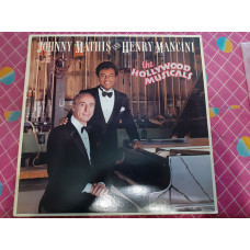 Vinyl record of LP Johnny Mathis and Henry Mancini - The Hollywood Musicals