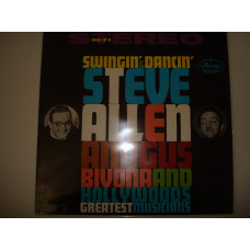 STEVE ALLEN AND AND GUS BIVONA-Swingin & Dancin 1959 USA Jazz, Pop Big Band, Swing