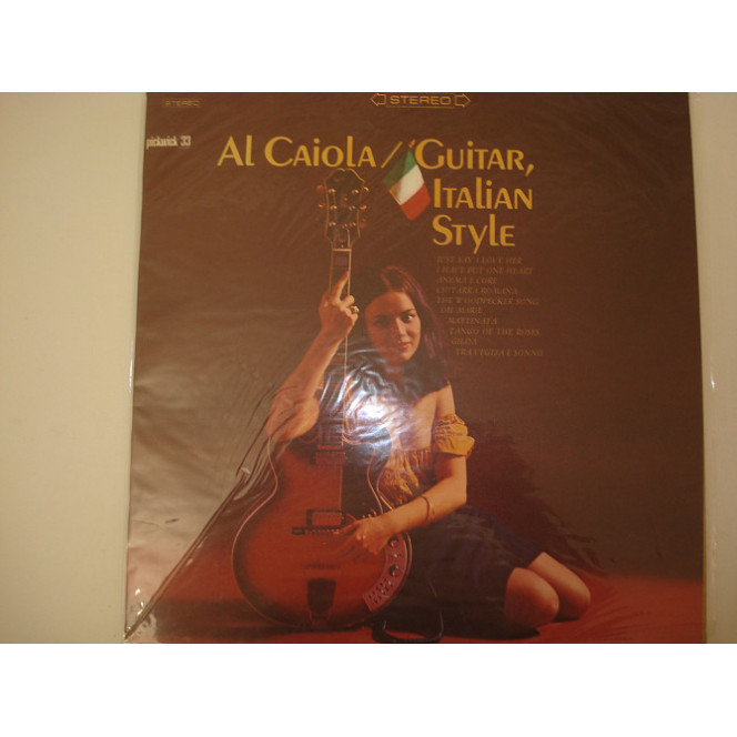 AL CAIOLA-Guitar italian style 1966 USA Jazz Easy Listening