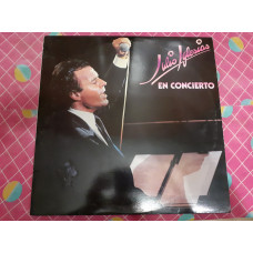 Double vinyl record of LP Julio Iglesias - En Concierto