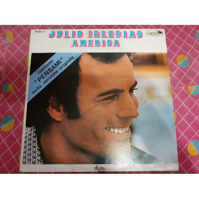 Vinyl record of LP Julio Iglesias - America