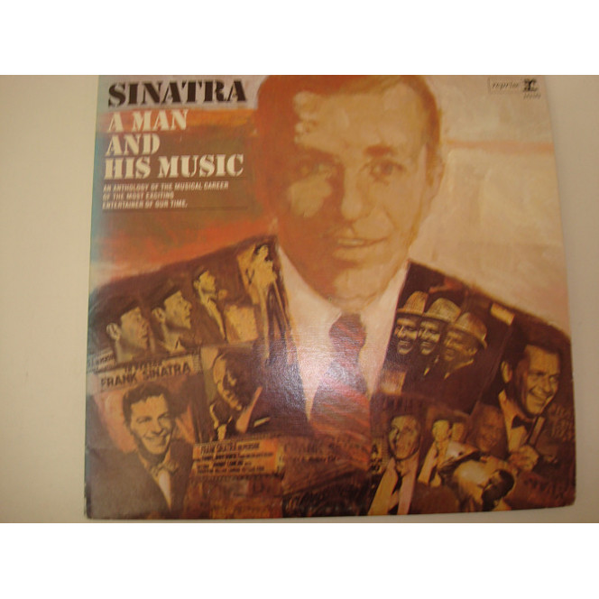 FRANK SINATRA-A man and his music 1974 2LP USA Big Band, Ballad, Vocal, Swing