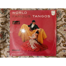 Vinyl record of LP Malando And His Tango-Orchestra – World Famous Tangos