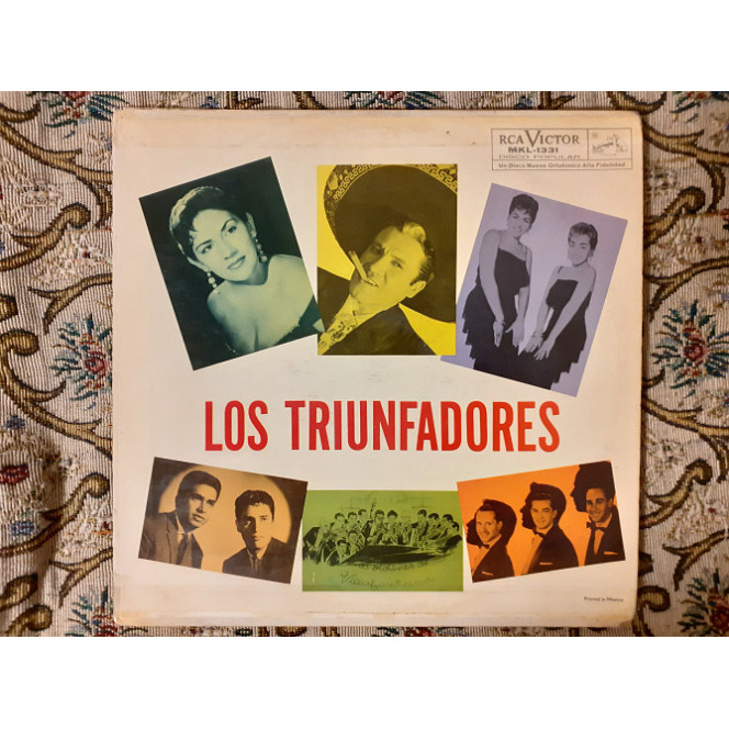 Vinyl record of LP Los Triunfadores