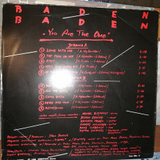 BADEN BADEN YOU AVE THE OUE LP