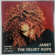 CD disk - Janet Jackson - The Velvet Rope-1997 Virgin Records