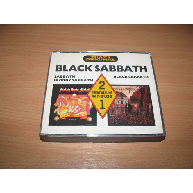 BLACK SABBATH - Sabbath Bloody Sabbath / Black Sabbath (1988 Castle 2CD BOX)