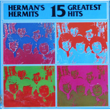  Hermans Hermits  15 Greatest Hits - 1973 (1st press) - LP.