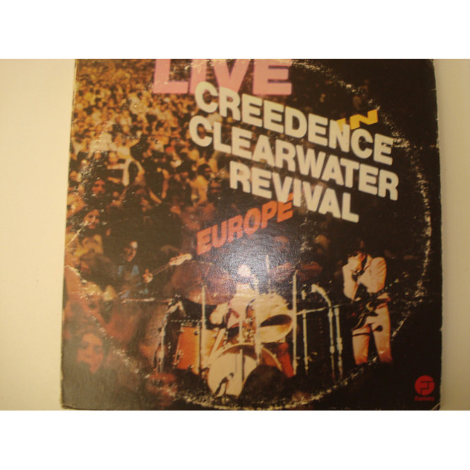 CREEDENCE CLEARWATER REVIVAL - Live In Europe 1973 2LP USA Blues Rock