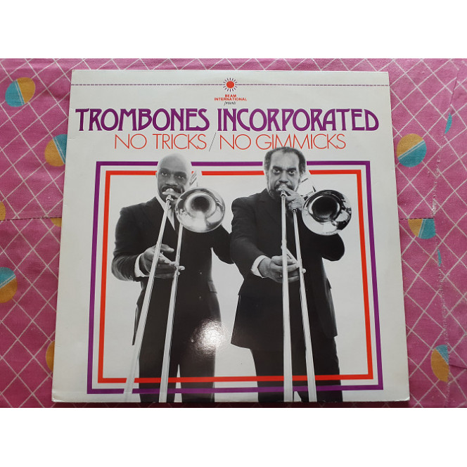 Vinyl record of LP Trombones Incorporated John Gordon's Inc. – No Tricks No Gimmicks