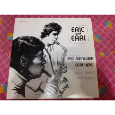 Vinyl record of LP Eric Schneider Featuring Earl Hines, Barrett Deems, Duke Groner – Eric And Ea