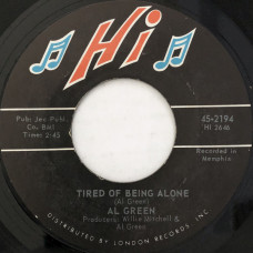 Al Green ‎ – Tired Of Being Alone