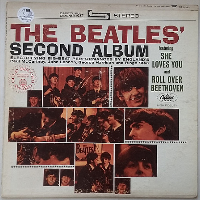 THE BEATLES The Beatles' Second Album LP VG/G +