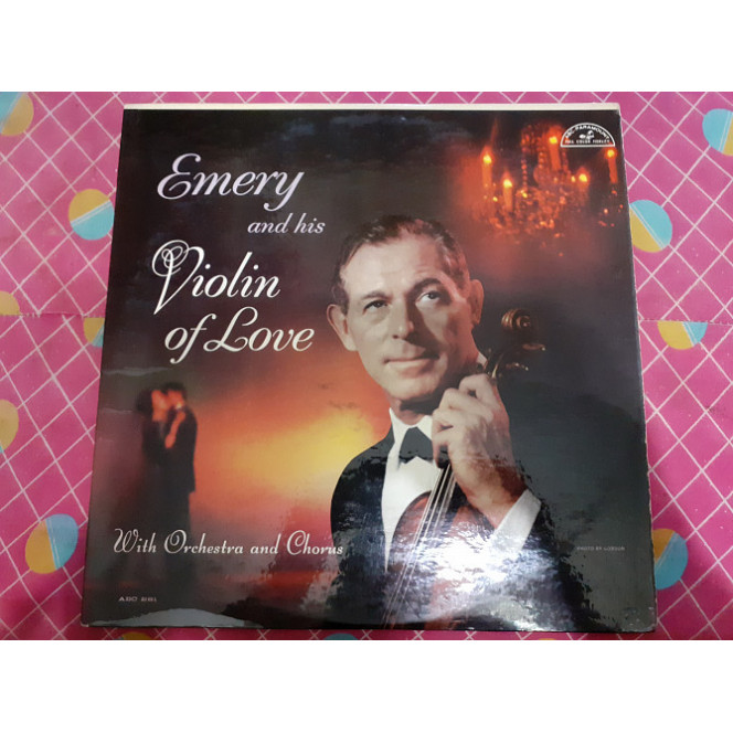 Vinyl record of LP the Vinyl record of LP Emery Deutsch ‎ – Emery And His Violin Of Love