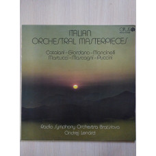 Italian Orchestral MasterpiecesOpus ‎ – 9110 0938LPCzechoslovakia1980NM-NM-